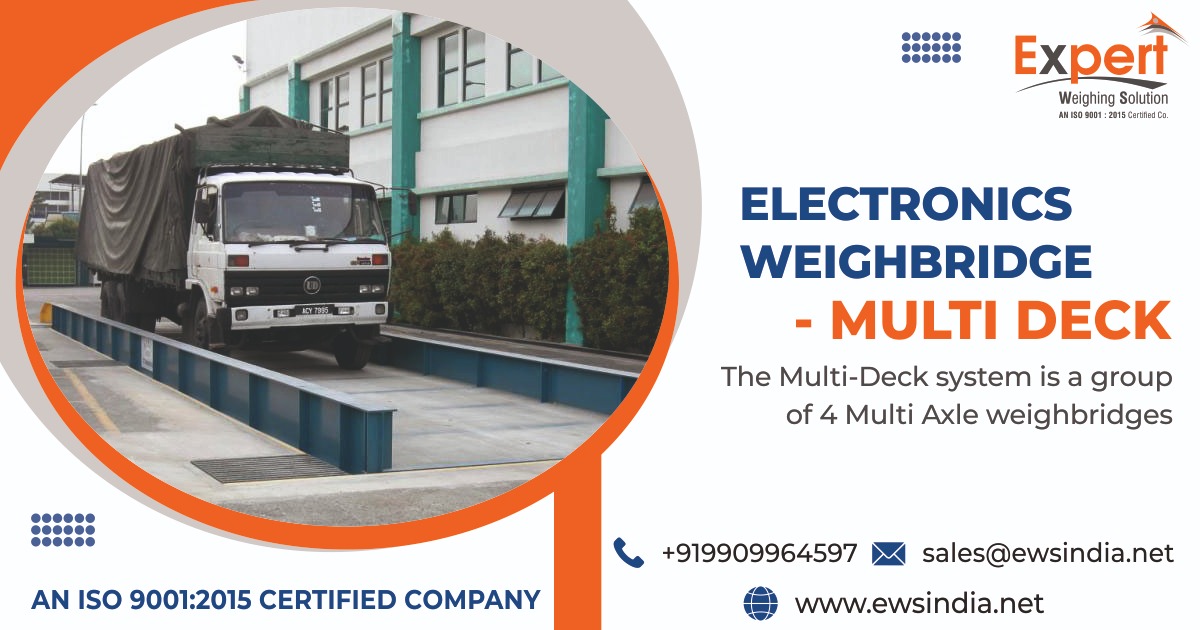 Electronics Weighbridge Multi Deck Manufacturer in Maharashtra
