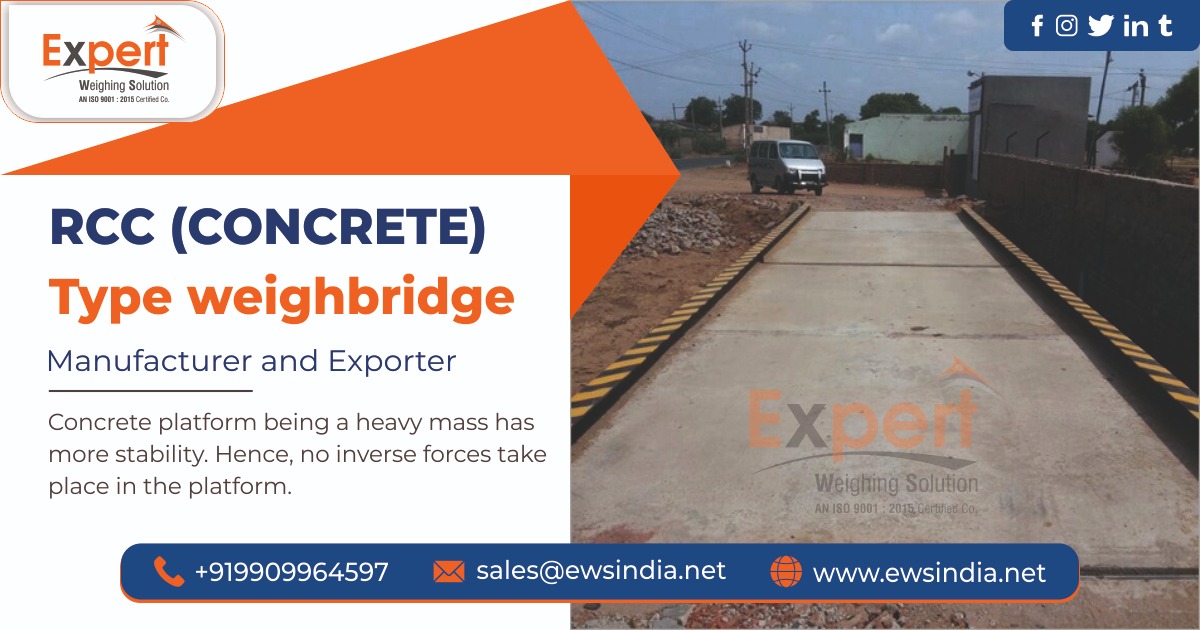 RCC (Concrete) Weighbridge Exporter in Tanzania