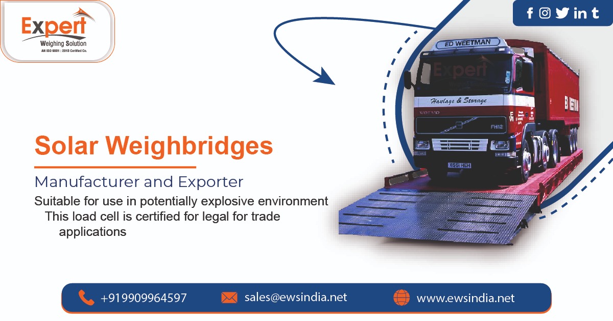 Solar Weighbridge Manufacturer in UAE