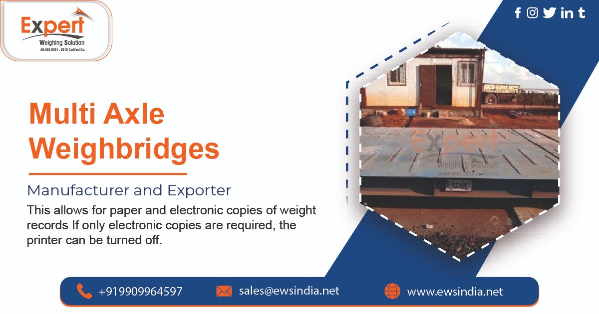 Multi Axle Weighbridge Manufacturer in Bangladesh