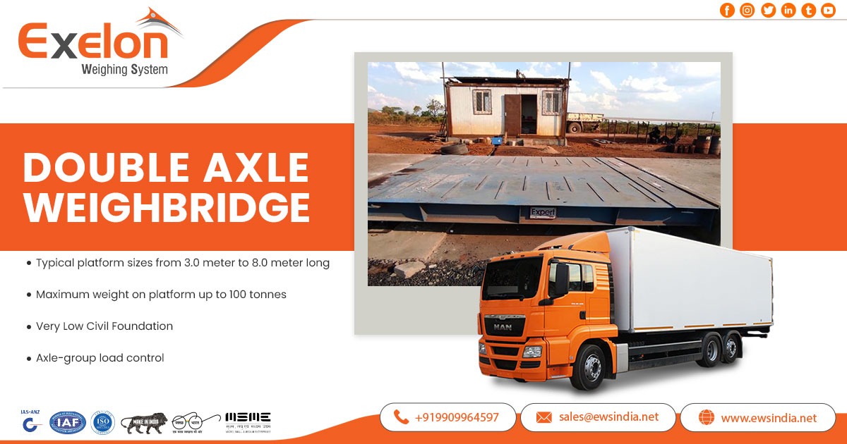 Double Axle Weighbridges Exporter in UAE