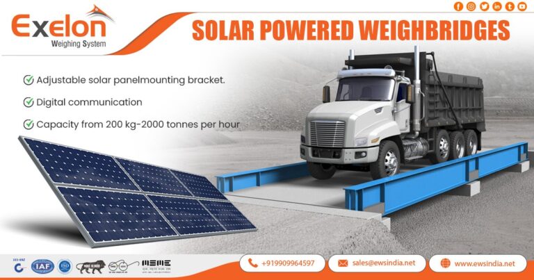 Solar Powered Weighbridge Supplier in Rajasthan