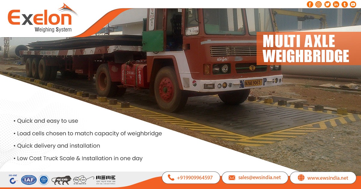 Supplier of Multi Axle Weighbridge in Uttar Pradesh