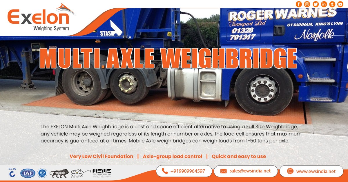 Exporter of Multi Axle Weighbridge in Africa
