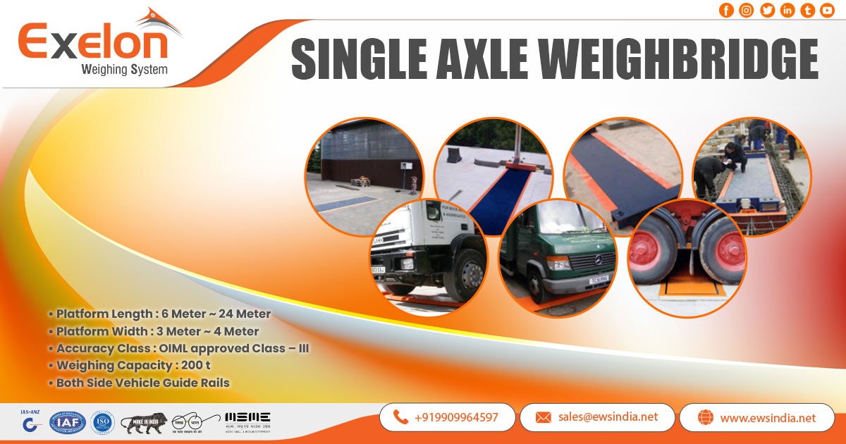 Single Axle Weighbridge in Bangladesh