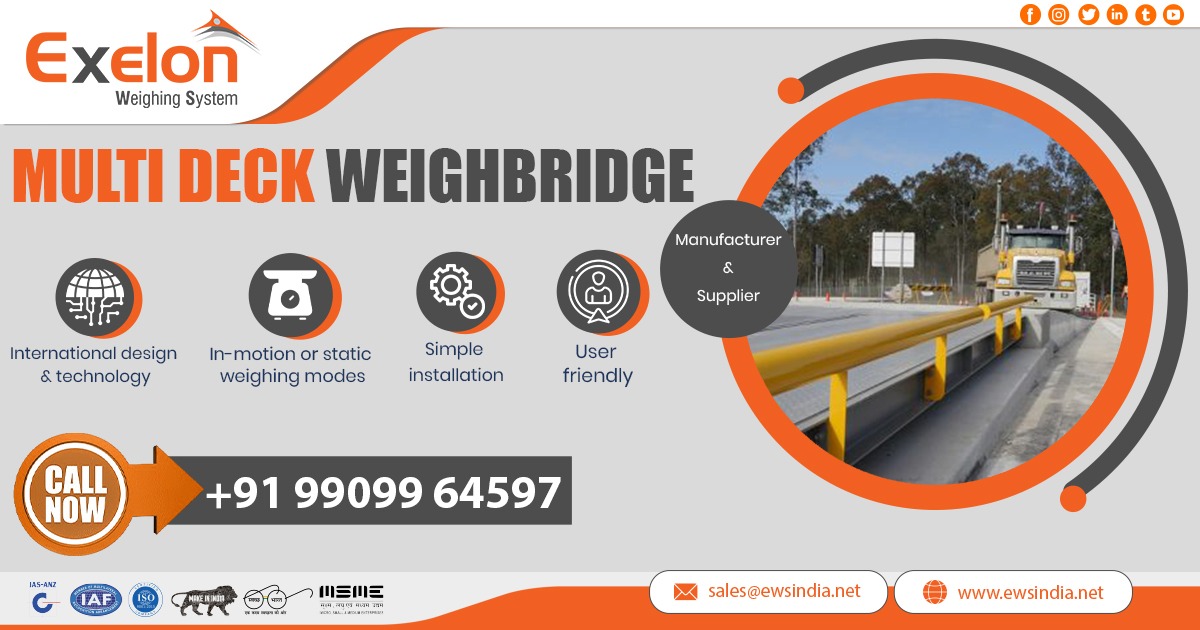 Multi Deck Weighbridge in Rajasthan