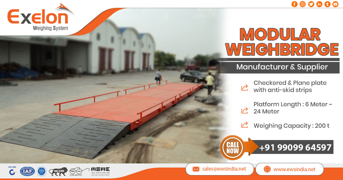 Supplier of Modular Weighbridge in Madhya Pradesh