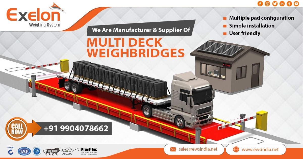 Exporter of Multideck Weighbridge in Mauritania