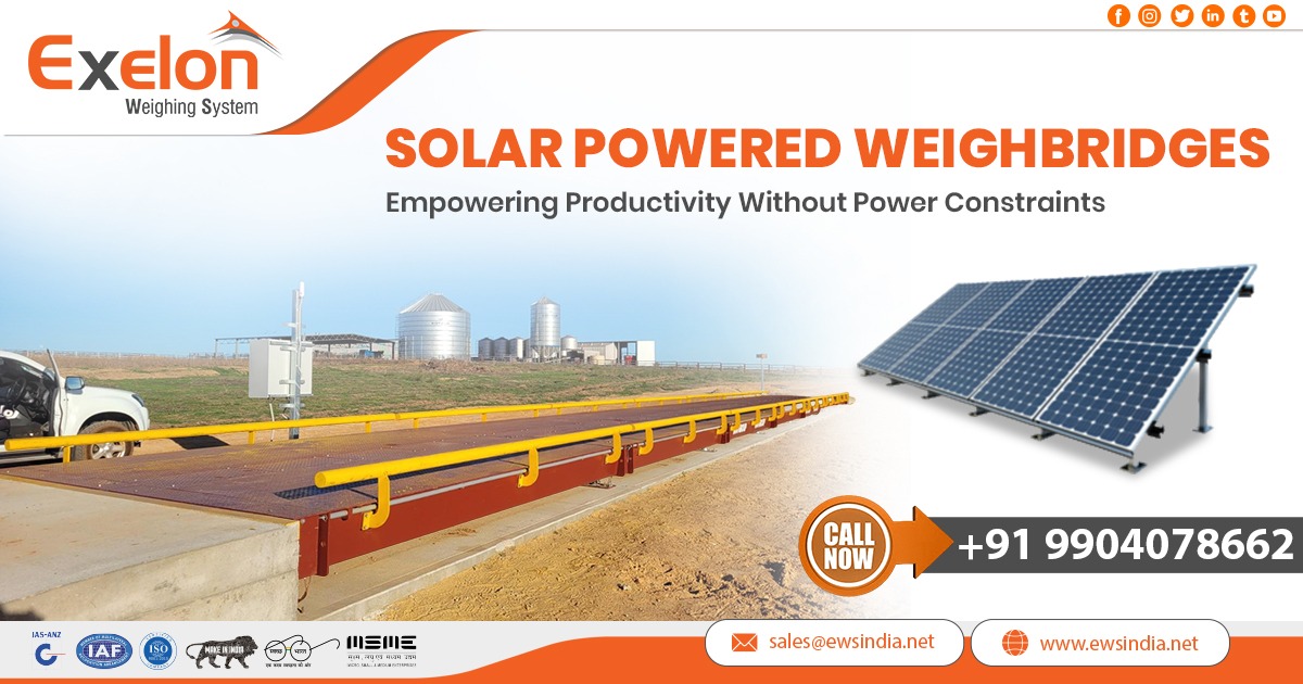 Solar Powered Weighbridge in Uganda