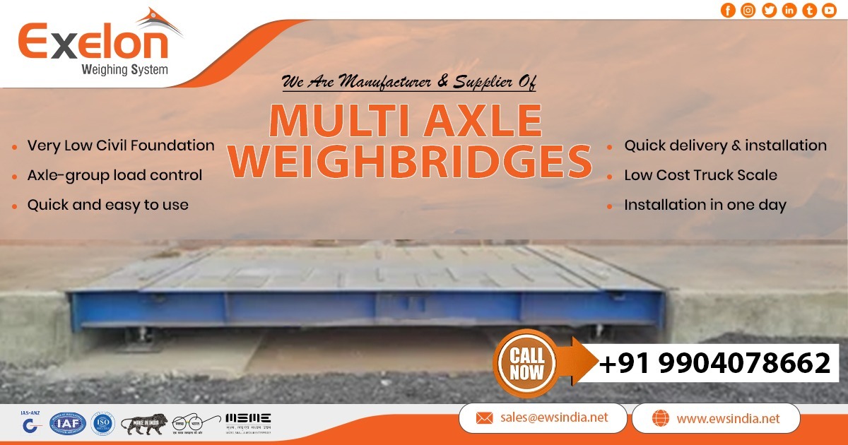 Exporter of Multi Axle Weighbridge in Angola