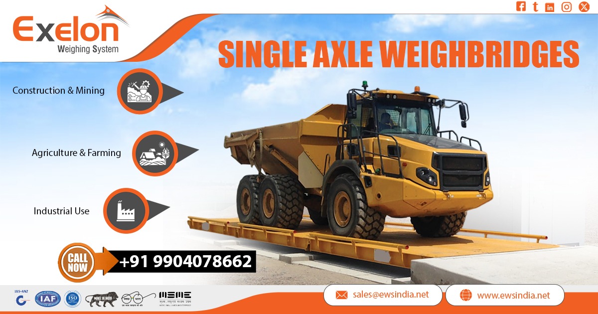 Exporter of Single Axle Weighbridge in Sudan