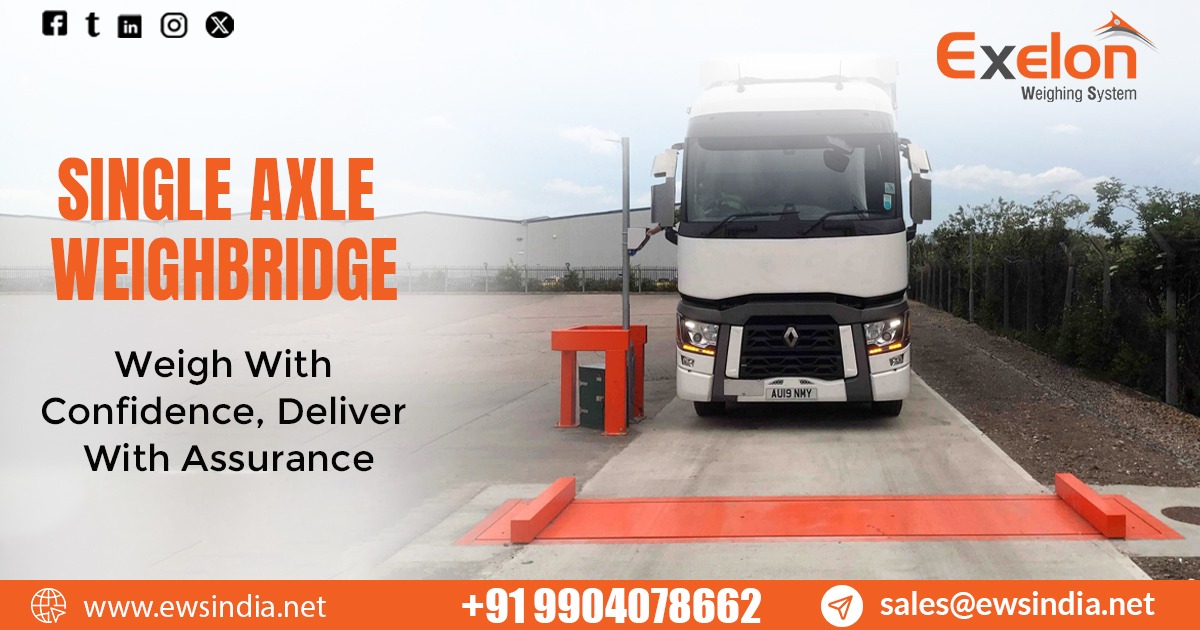 Single Axle Weighbridge in Libya