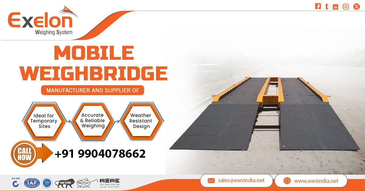 Mobile Weighbridge Exporter in Libya
