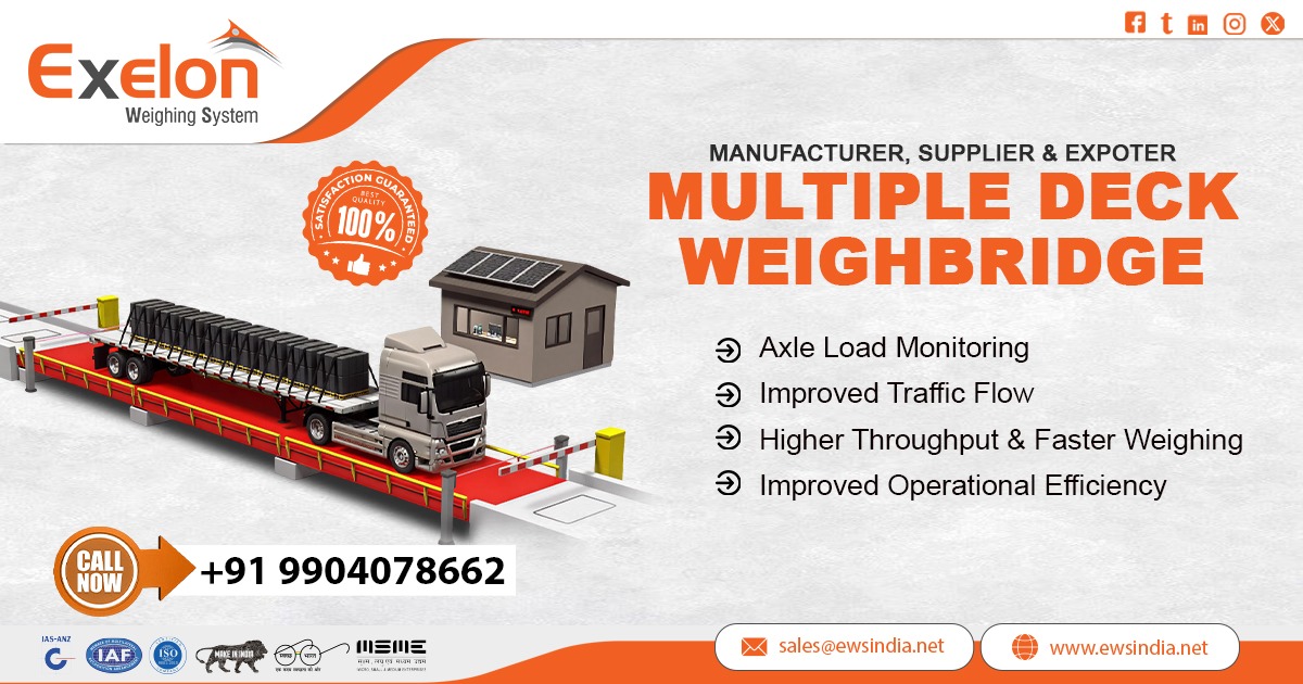 Multiple Deck Weighbridge in Libya