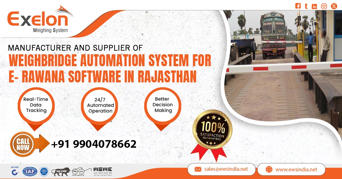 Weighbridge Automation System for E- Rawana Software in Rajasthan