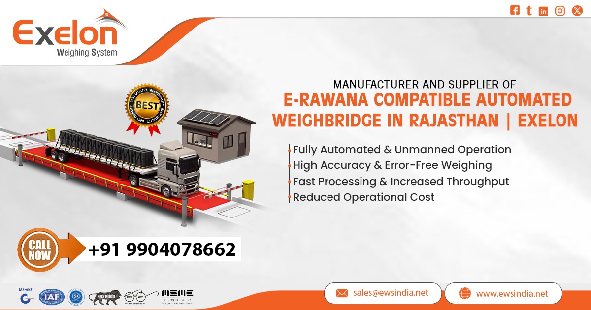E-Rawana Compatible Automated Weighbridge in Rajasthan | Exelon