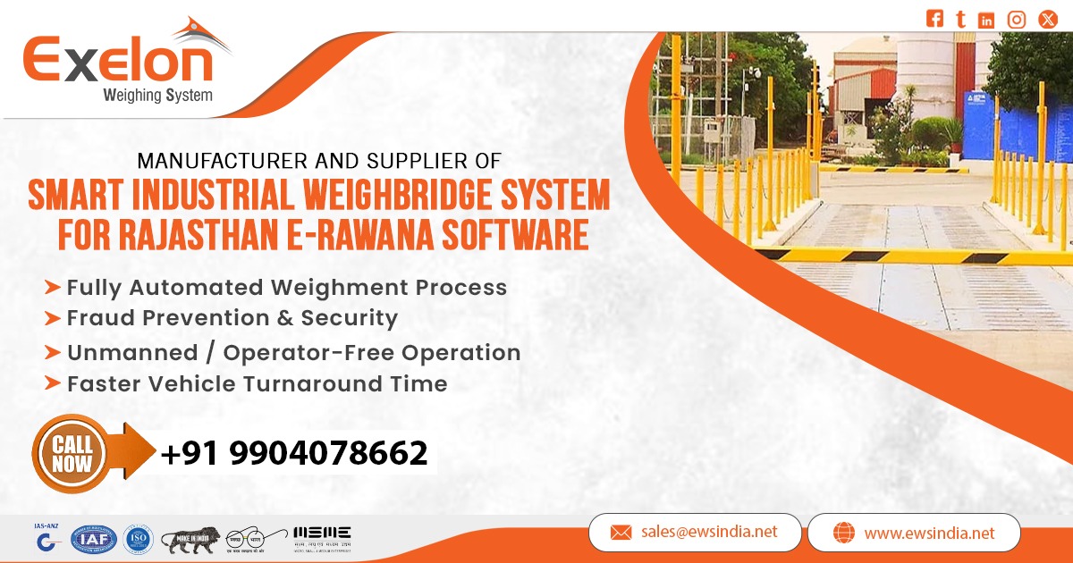 Smart Industrial Weighbridge System for Rajasthan E-Rawana Software