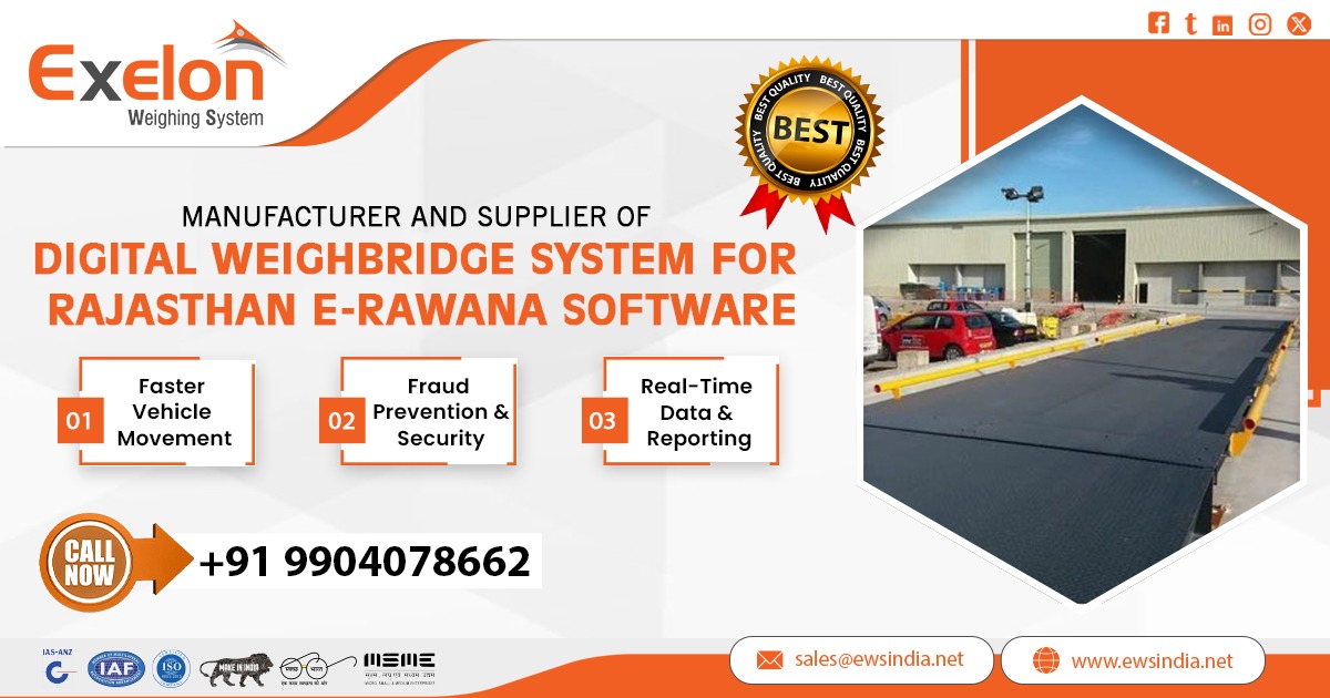 Digital Weighbridge System for Rajasthan E-Rawana Software