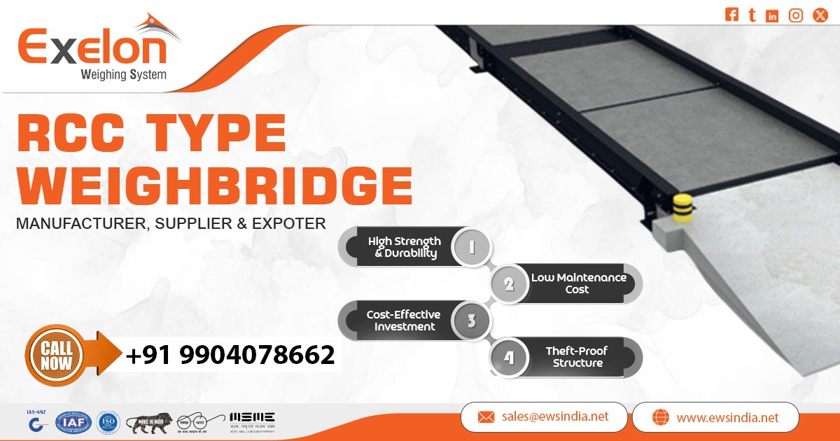 RCC Type Weighbridge In Botswana for industrial and mining applications
