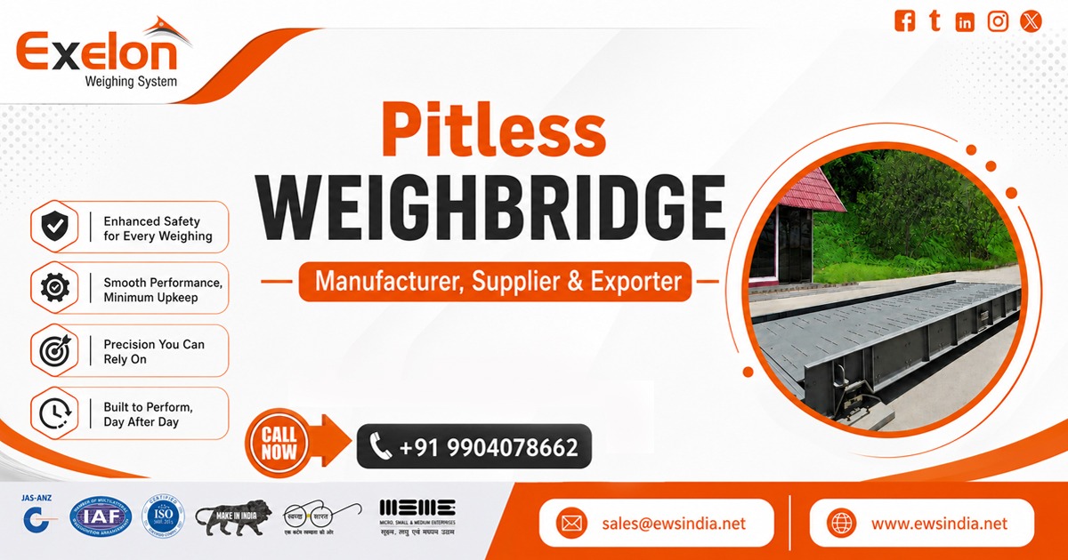 Pitless Weighbridge at Best Price from Manufacturers