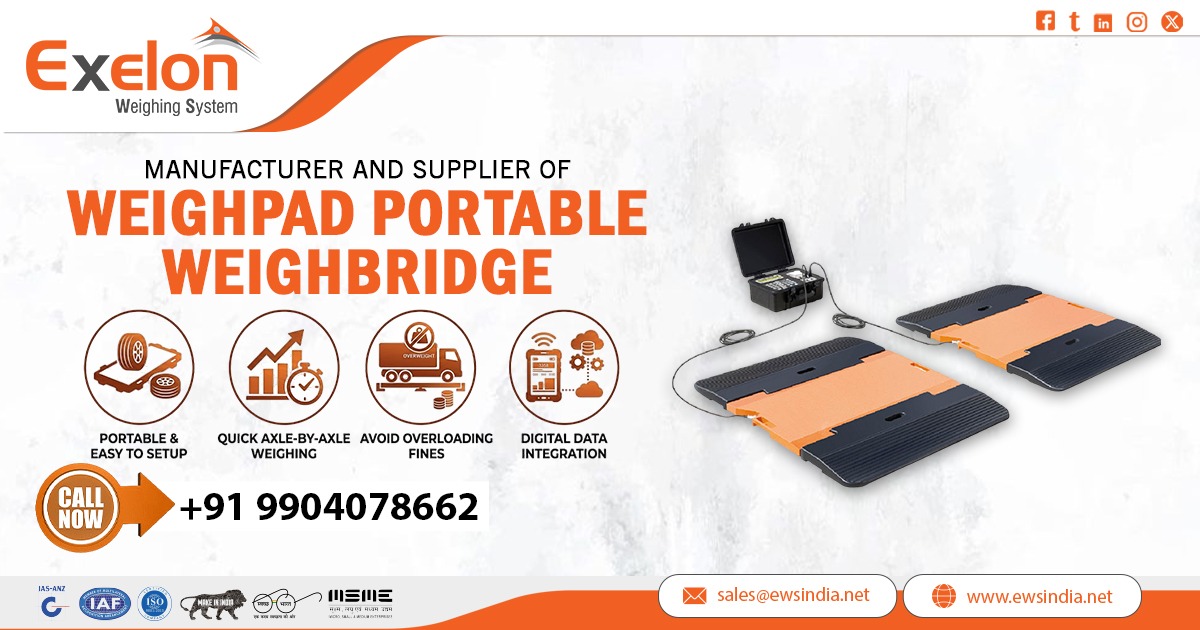 Portable Weighing Pad In Qatar by Exelon Weighing System