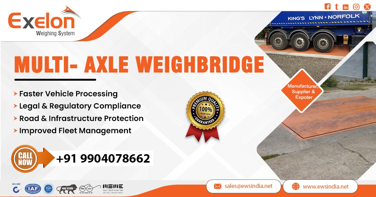 High Precision Multi Axle Weighbridge Supplier In Liberia